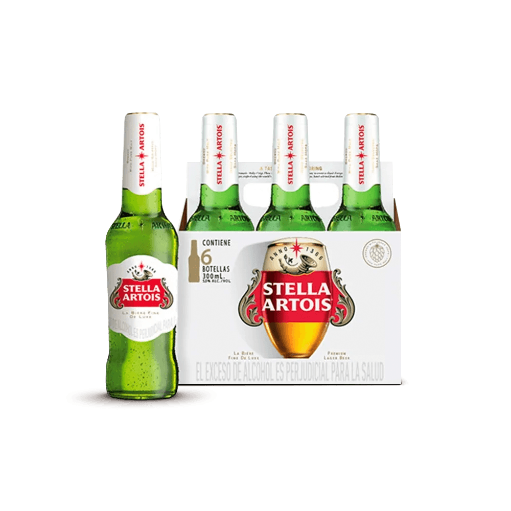 Cerveza Stella Artois X6 - 1