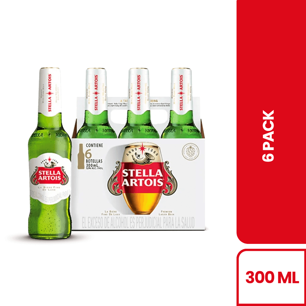 Cerveza Stella Artois X6 - 2