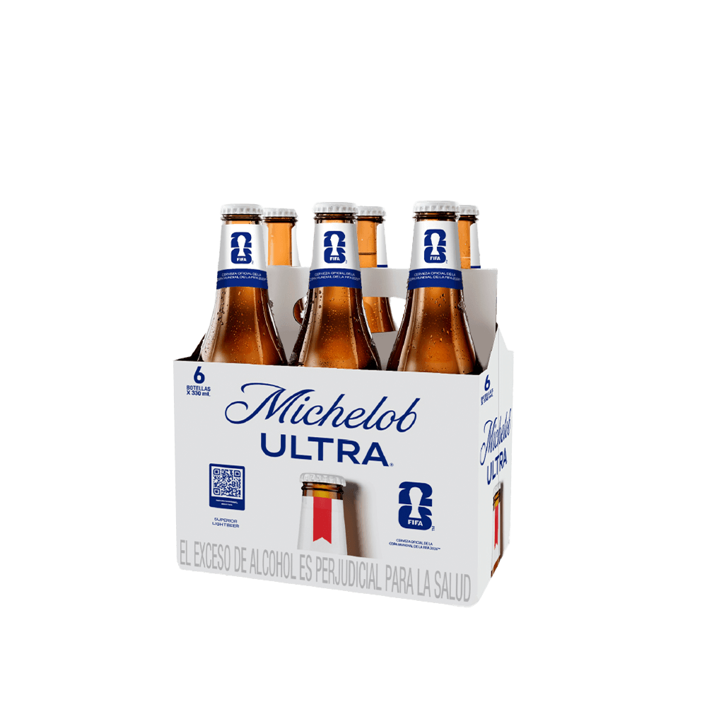 Cerveza Michelob Ultra Botella X6 - 1