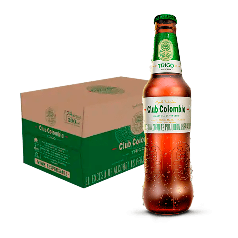 Cerveza Club Colombia Trigo x24 - 1
