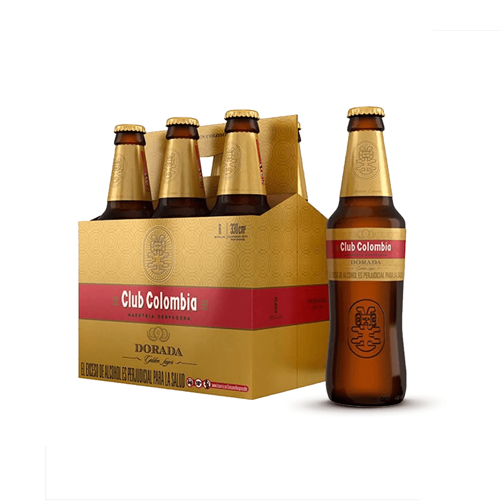 Cerveza Club Colombia X6 - 1