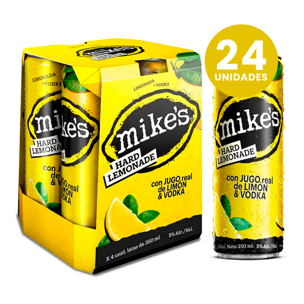 Mikes Lemonade Lata 355ml X24 - 1