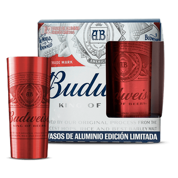 Vasos Budweiser de 475ml X 2 - 1