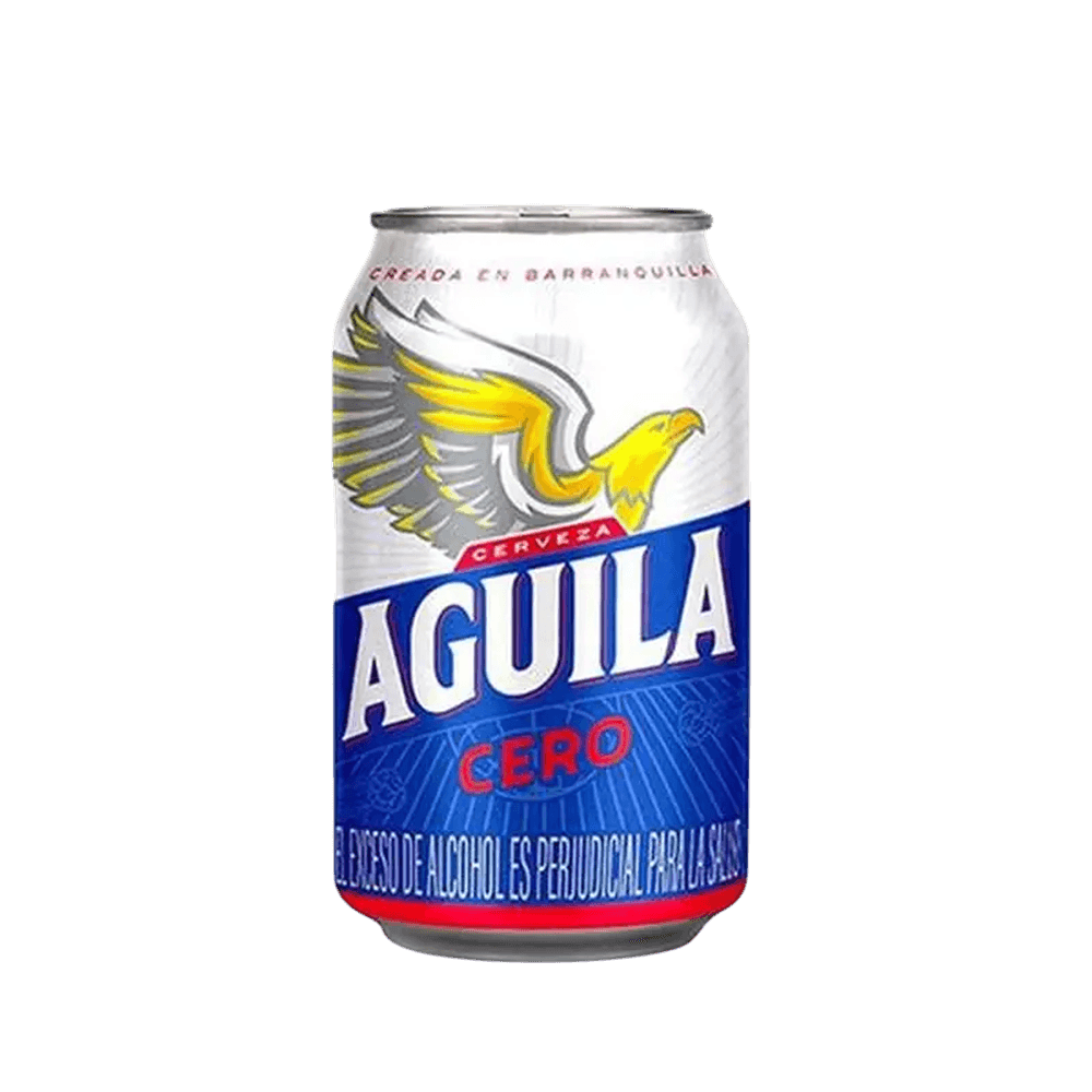 Cerveza Aguila 0.0 Lata X6 - 1