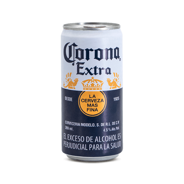 Cerveza Corona Extra Lata X1 - 1