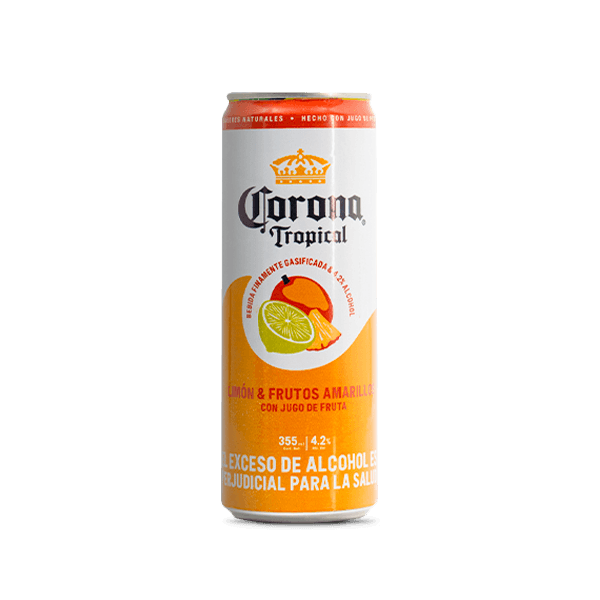 Corona Tropical Limón Frutos Amarillos Lata X1 - 1