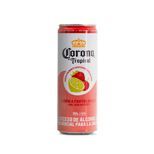 Corona Tropical Limón Frutos Rojos Lata X1 - 1