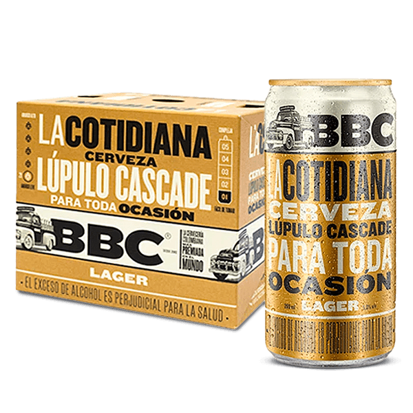 Cerveza BBC La Cotidiana Lata X4 - 1