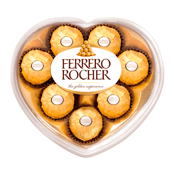 Chocolate Ferrero Rocher Corazón X8 Unidades - 1