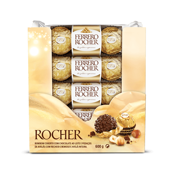 Chocolate Ferrero Rocher Tripack Dp X16 Unidades - 1