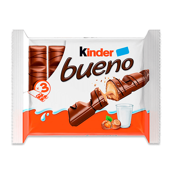 Chocolate Kinder Bueno Tableta X3 Unidades - 1