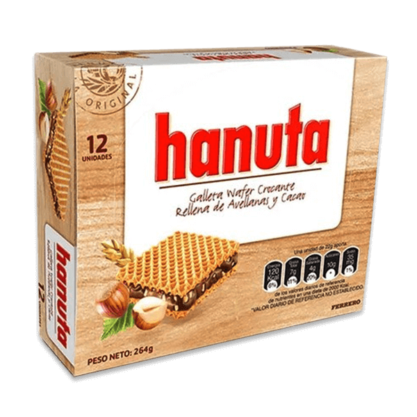 Galleta Wafer Hanuta X12 Unidades - 1