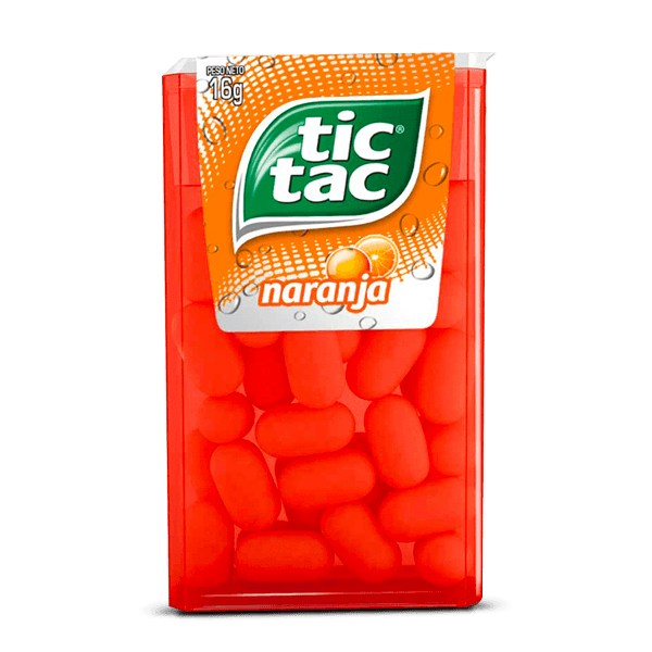 Dulce Tic Tac Naranja 16gr - 1