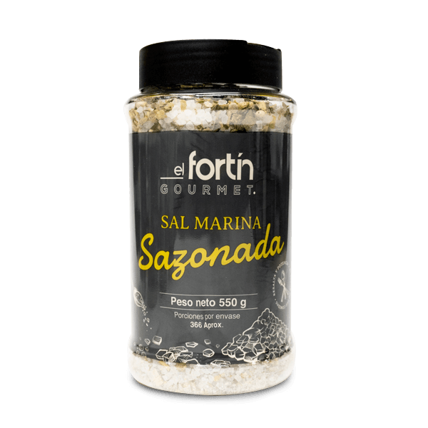 Repuesto Sal marina sazonada 550 gr - 1