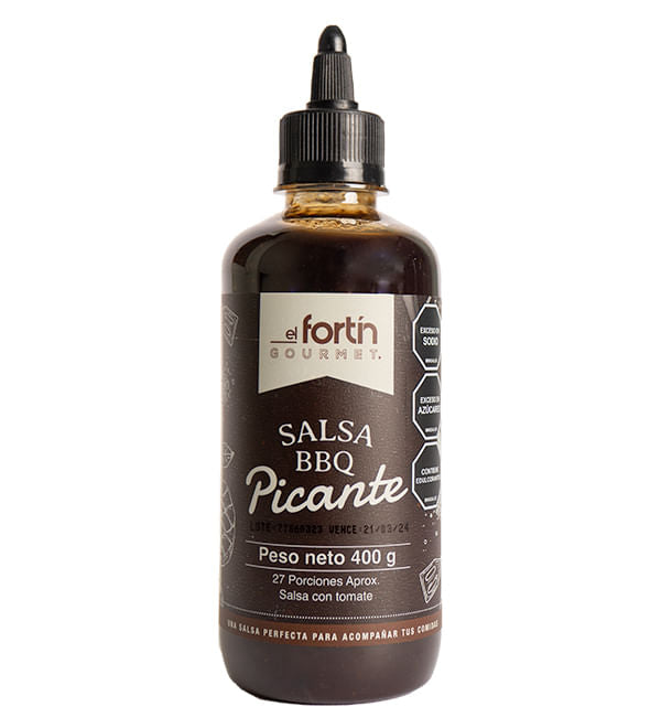 Salsa BBQ Jalapeño 400 ml - 1