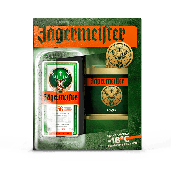 Pack Jagermeister + Licorera Dorada - 1