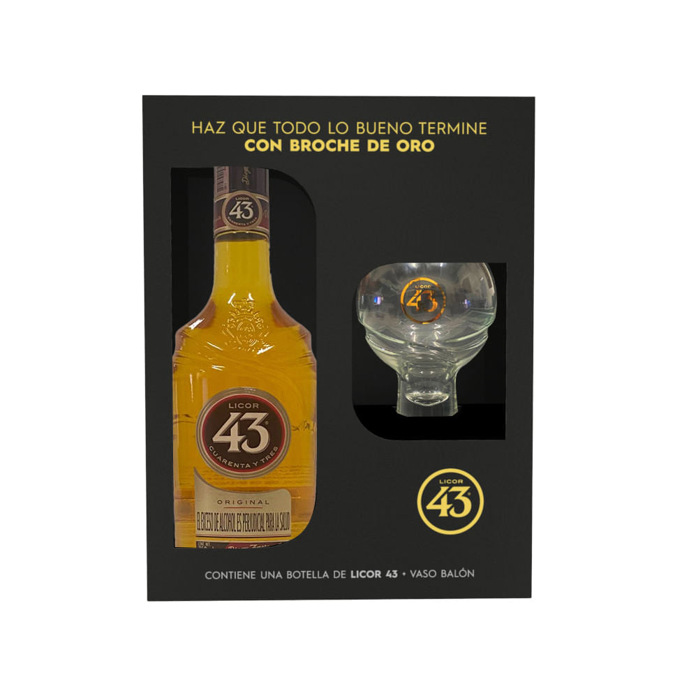 Licor 43 Mas Copa Balon Original - 1