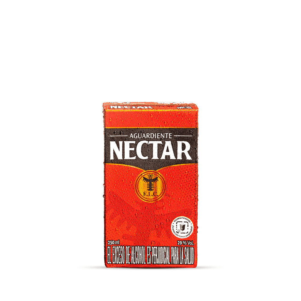 Aguardiente Nectar Trad 250Ml Tetra - 1