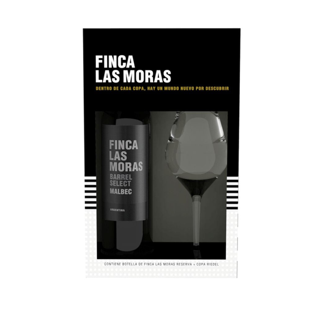 Vino Tinto Las Moras Malbec Barrel Mas Copa Restaurant - 1