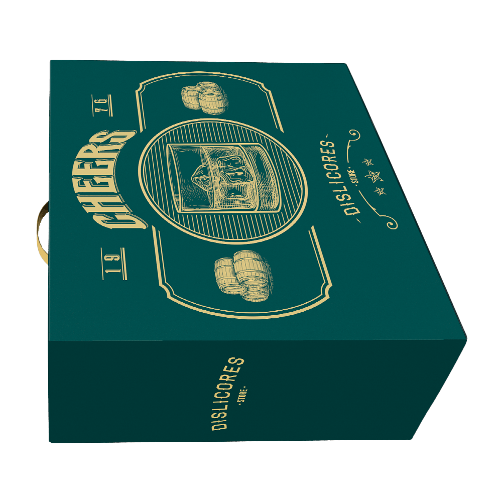 Caja verde para regalar - 2