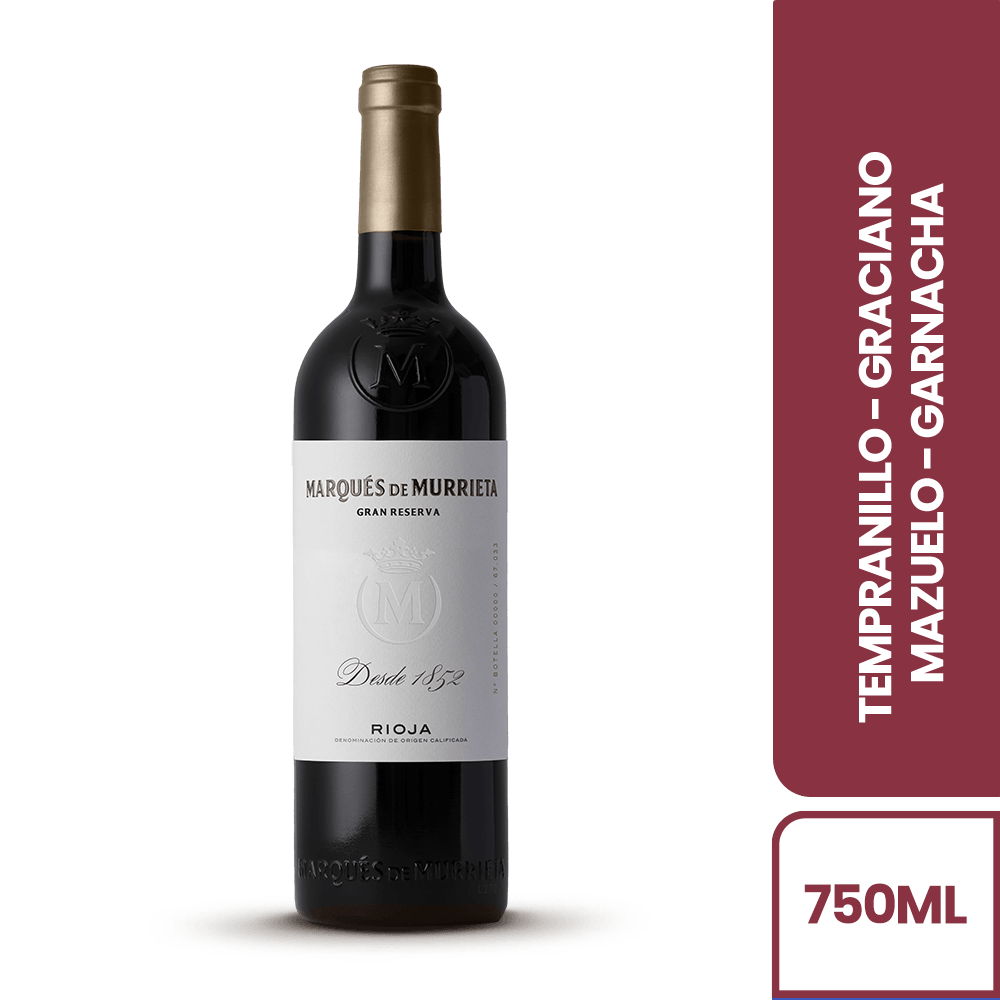Vino Tinto Maqués De Murrieta Gran Reserva - 2