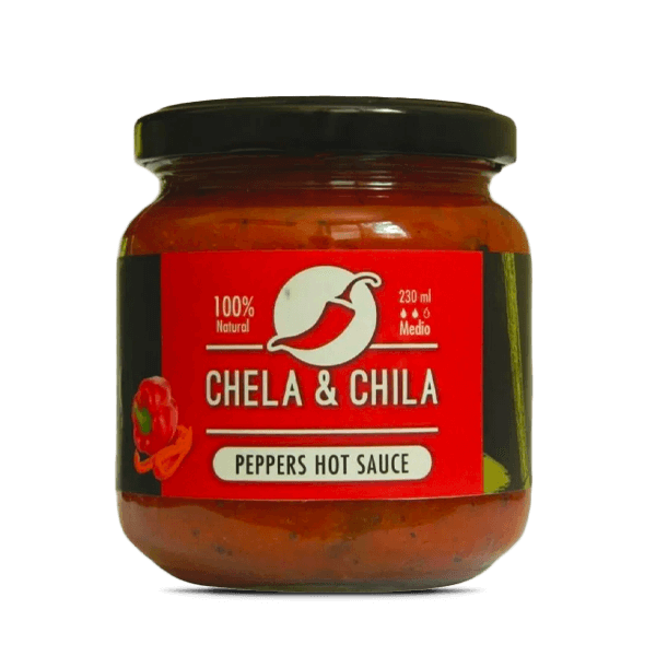 Salsa Chela Y Chila Pimientos 211ml - 1