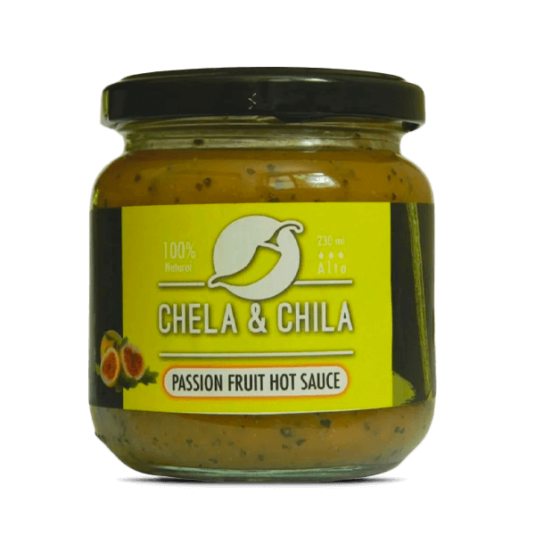 Salsa Chela y Chila Picante de Maracuya 211ml - 1