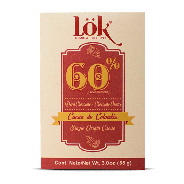 Chocolate Lok 60% Origen Colombia 85gr - 1