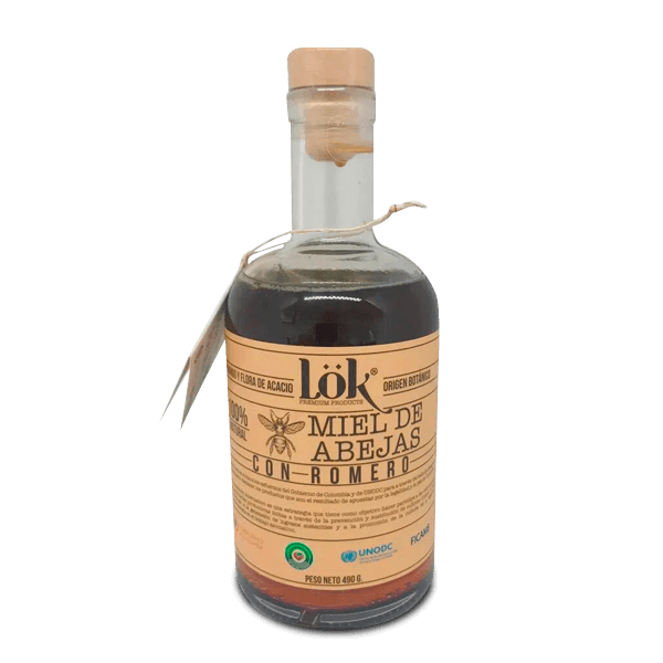 Miel de Abejas con Romero Lok 490gr - 1