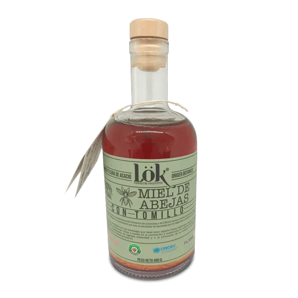 Miel de Abejas con Tomillo Lok 490gr - 1