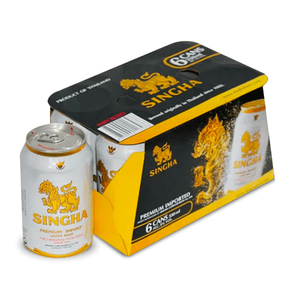 Cerveza Lager Beer Singha Botella X6 - 1