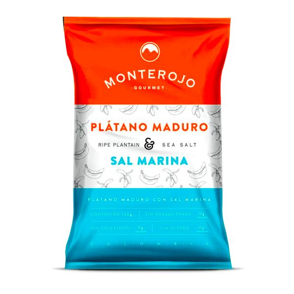 Platano Maduro Monterojo Sal Marina 120gr X Unidad - 1