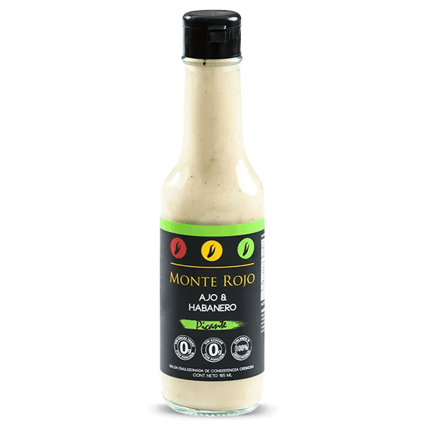 Salsa Ajo and Habanero Monterojo 165gr - 1