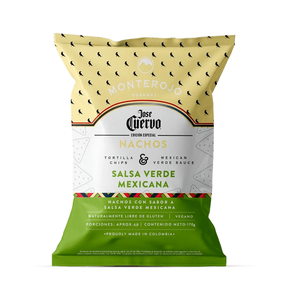 Nachos Jose Cuervo Salsa Verde Mexicana - 1