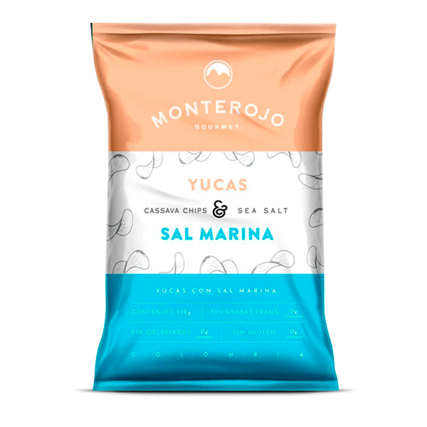 Yucas Monte Rojo Sal Marina 110gr X Unidad - 1