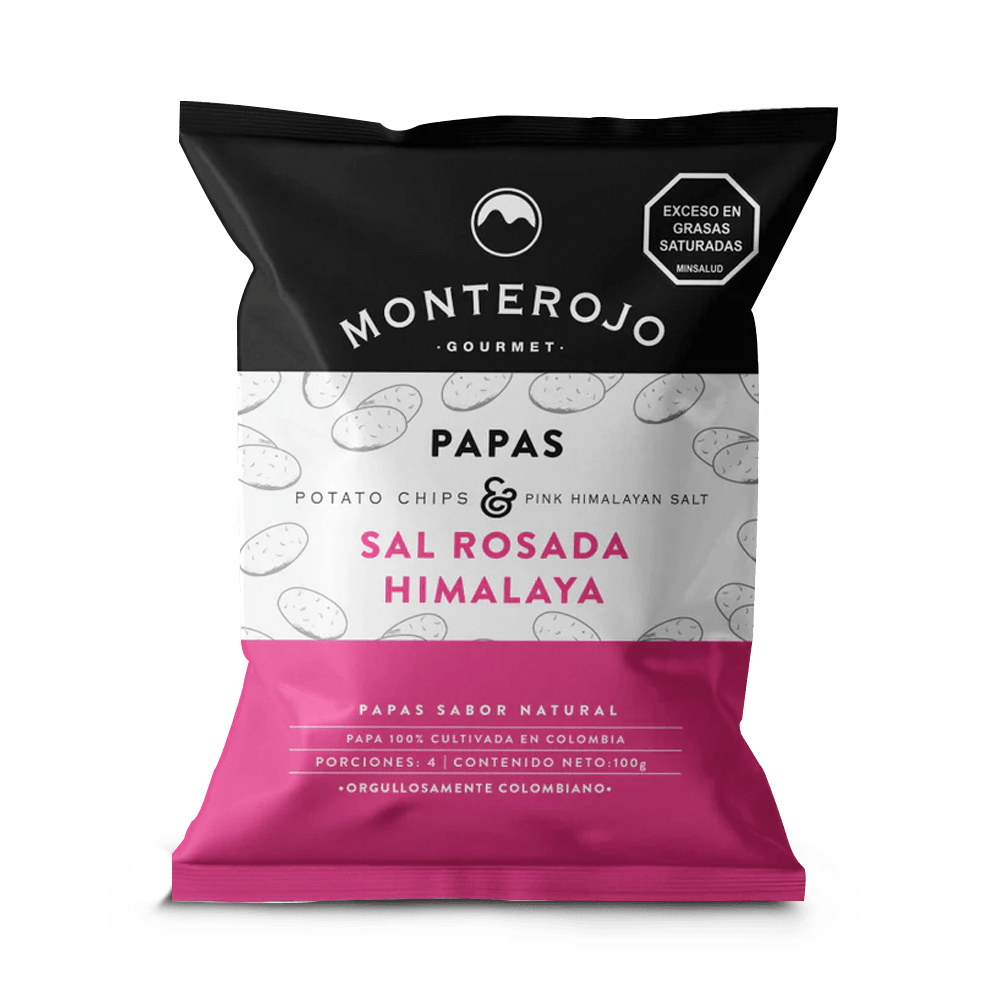 Papas Monterojo Sal Rosada del Himalaya - 1
