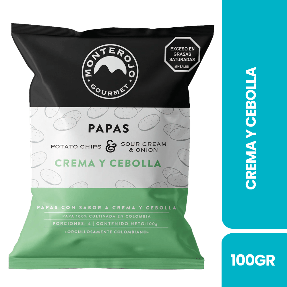 Papas Monterojo Crema y Cebolla - 2