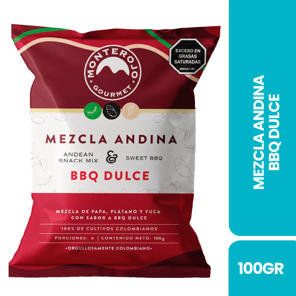 Papas Monte Rojo Mezcla Andina Bbq Dulce - 2