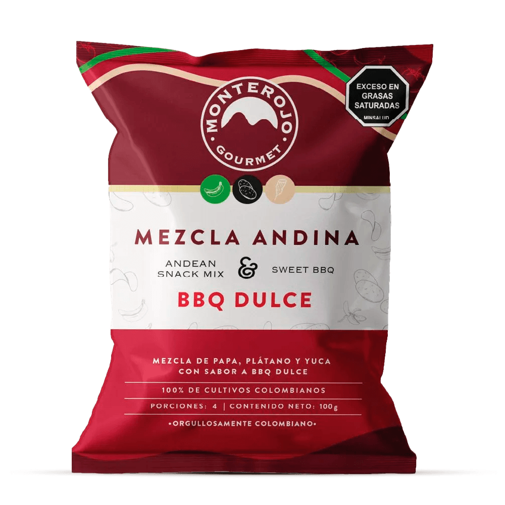 Papas Monte Rojo Mezcla Andina Bbq Dulce - 1