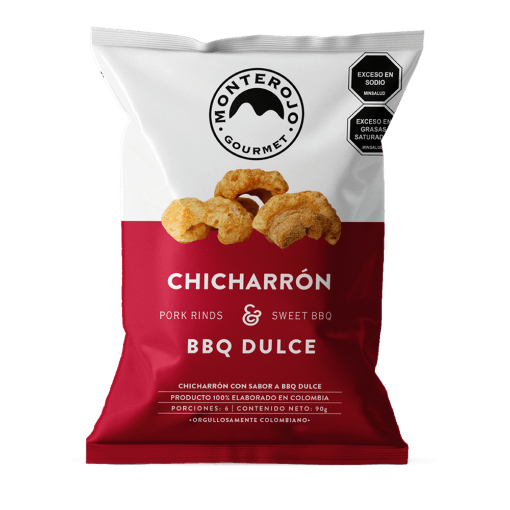 Chicharron Monte Rojo BBQ Dulce - 1