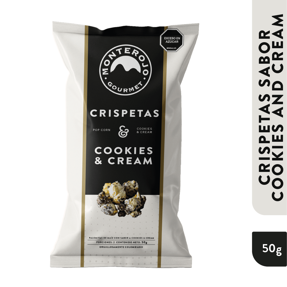 Crispetas Monterojo Cookies and Cream - 2