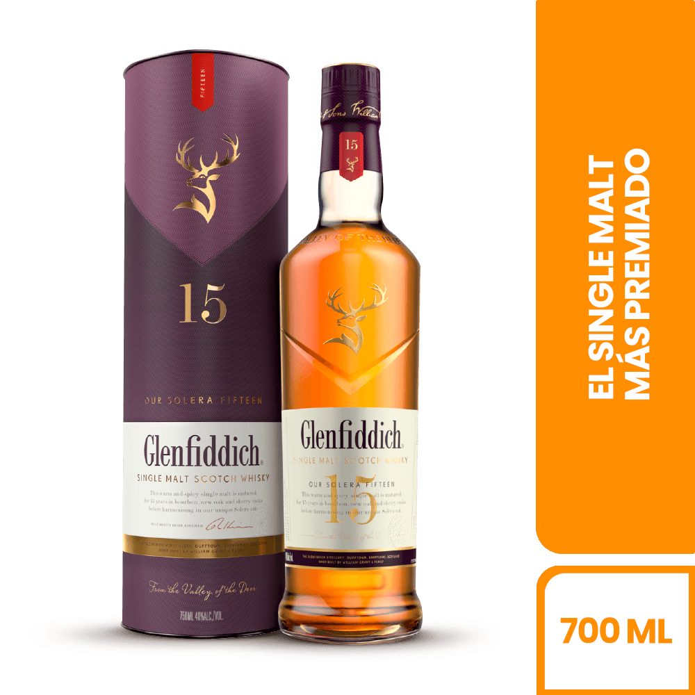 Whisky Glenfiddich 15 Años - 2