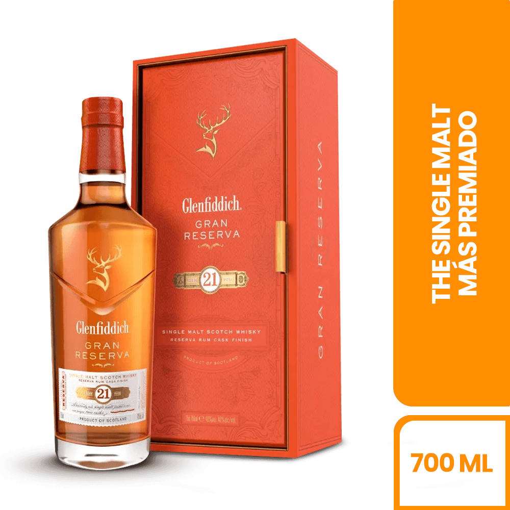 Whisky Glenfiddich 21 Años - 2