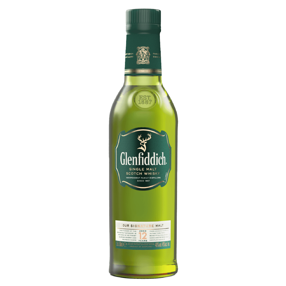 Whisky Glenfiddich 12 Años Media botella - 1