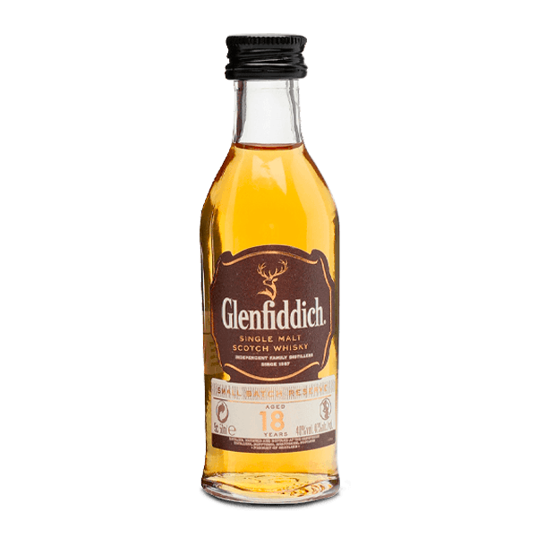 Whisky Glenfiddich 18 años Botella Mini - 1