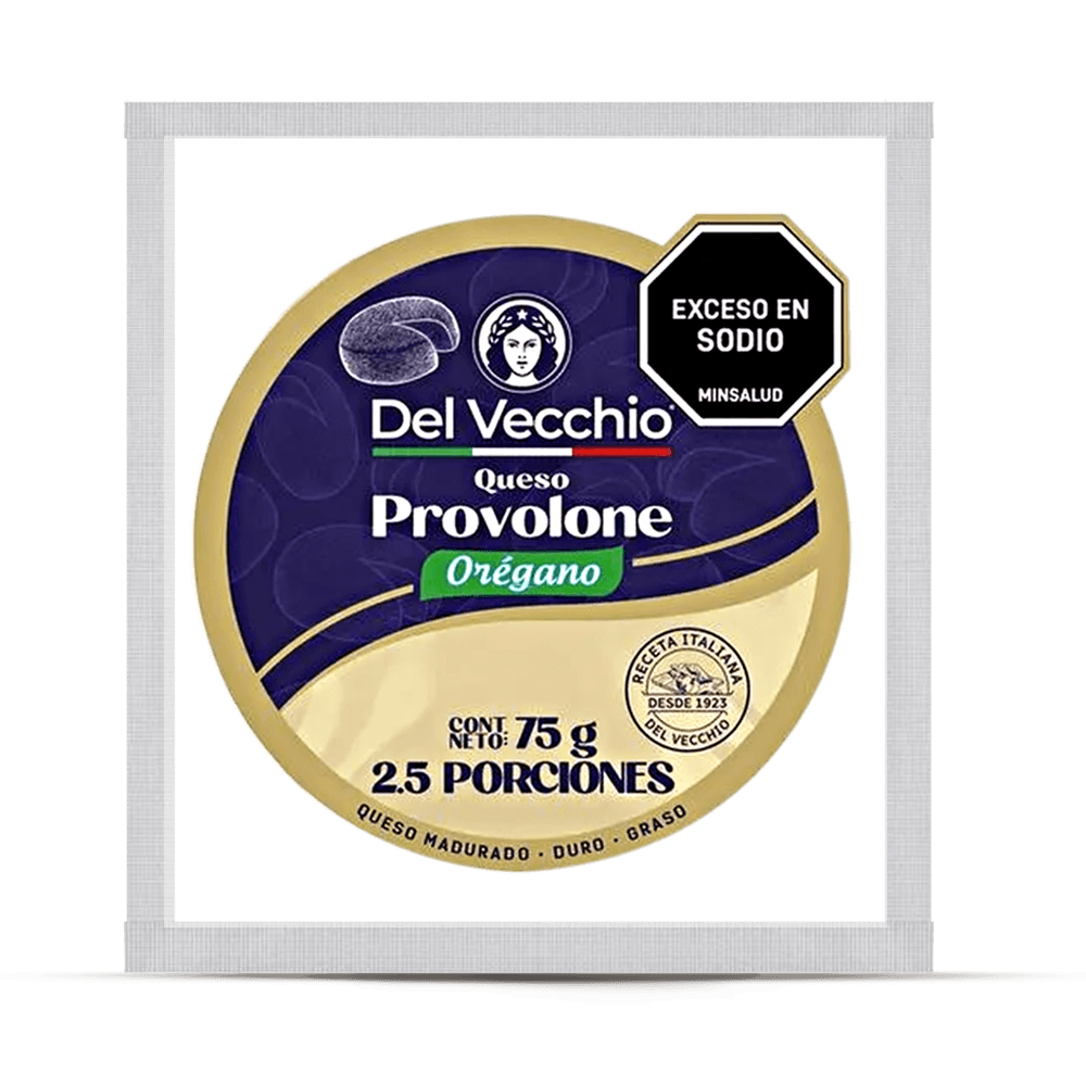 Queso Provolone Del Vecchio Oregano - 1