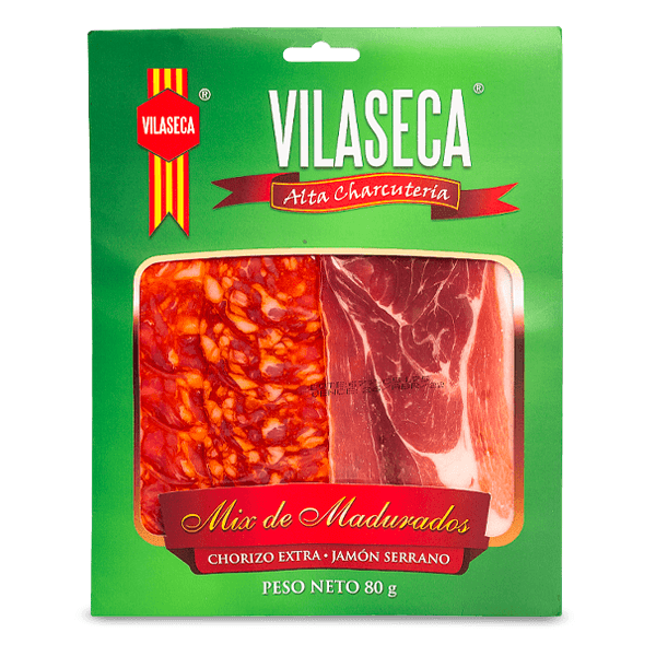 Mix Madurados Chorizo Jamón Serrano X80gr - 1