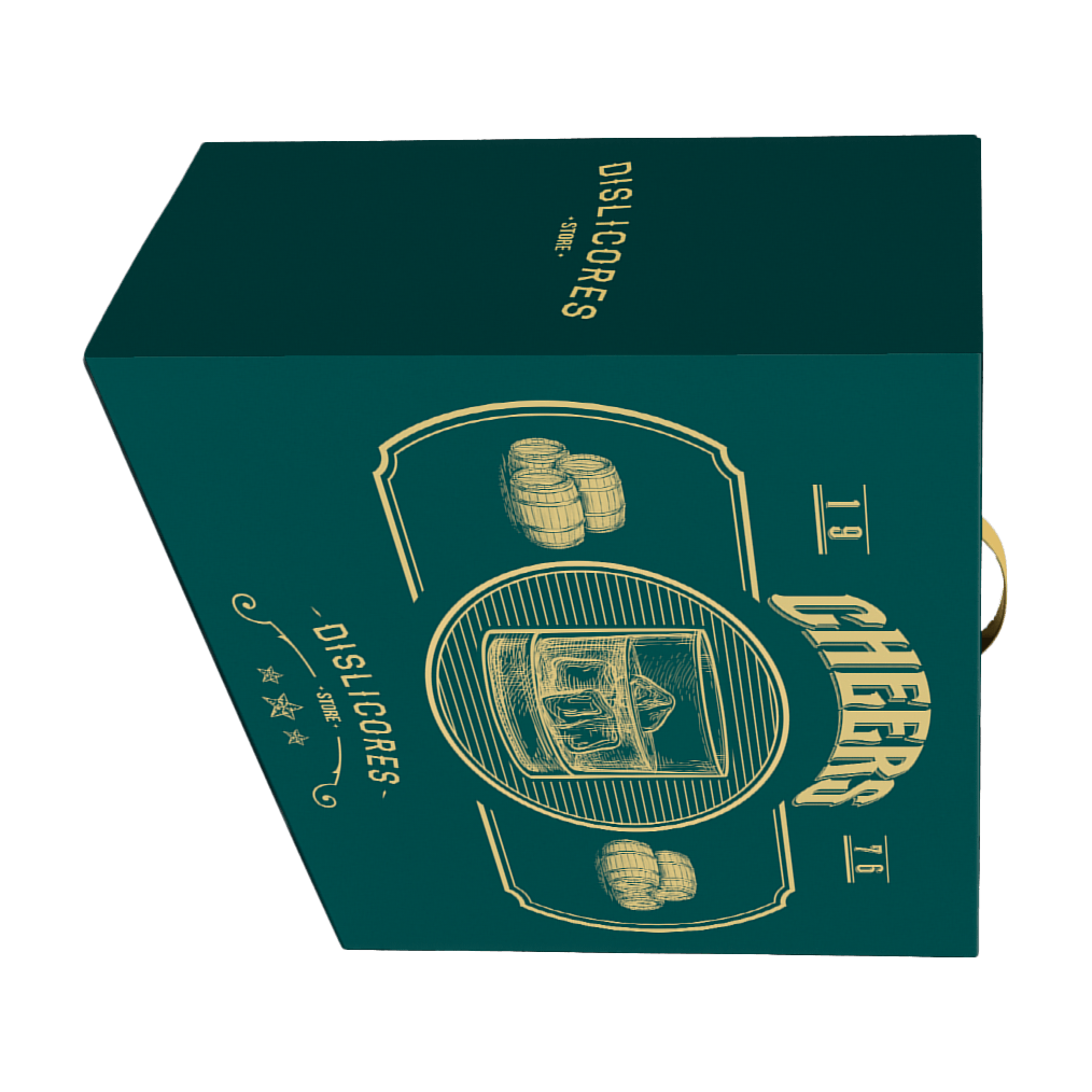 Caja verde para regalar - 3