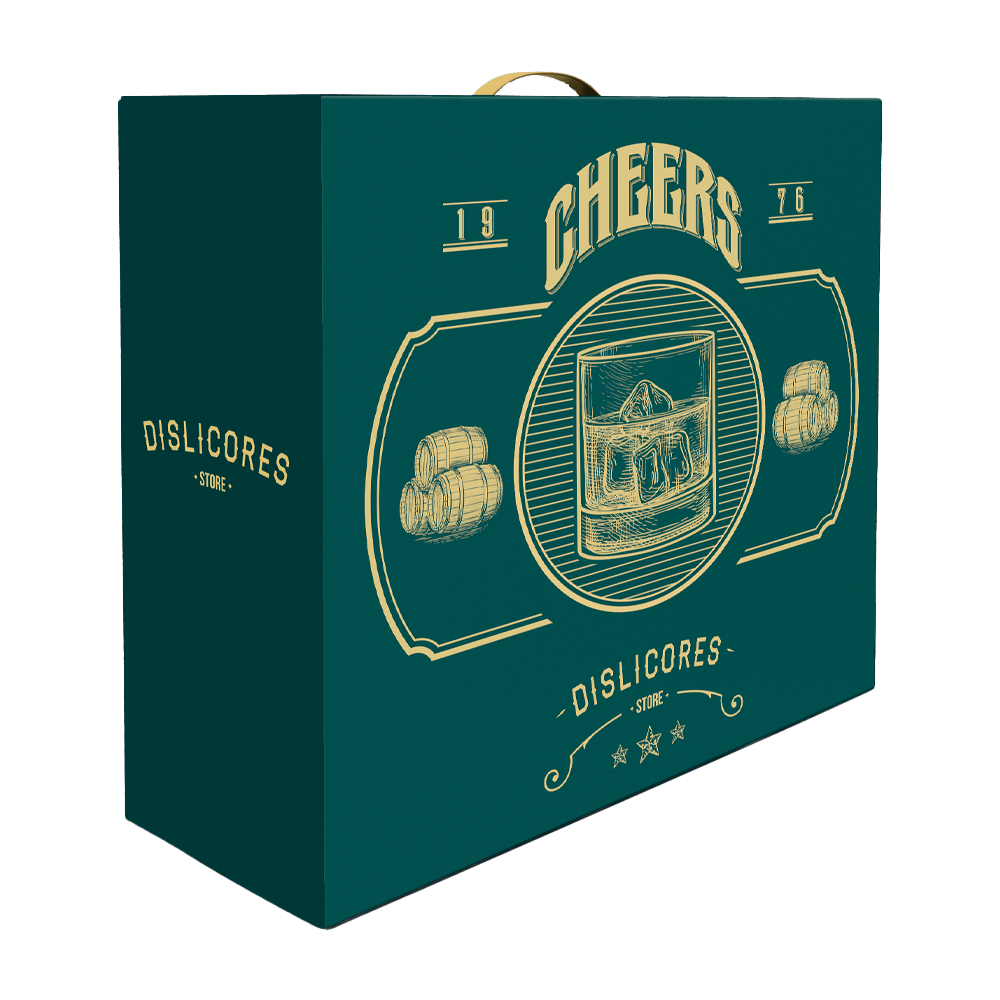 Caja verde para regalar - 1