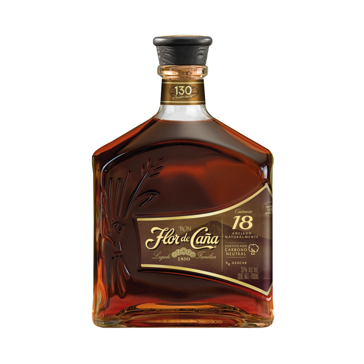 Ron Flor de Caña 18 Años  Centenario - 1